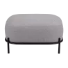 Pouf d'accueil en tissu et acier So Align