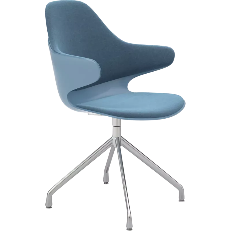 Fauteuil de réunion rotatif sur quatre pieds So Active