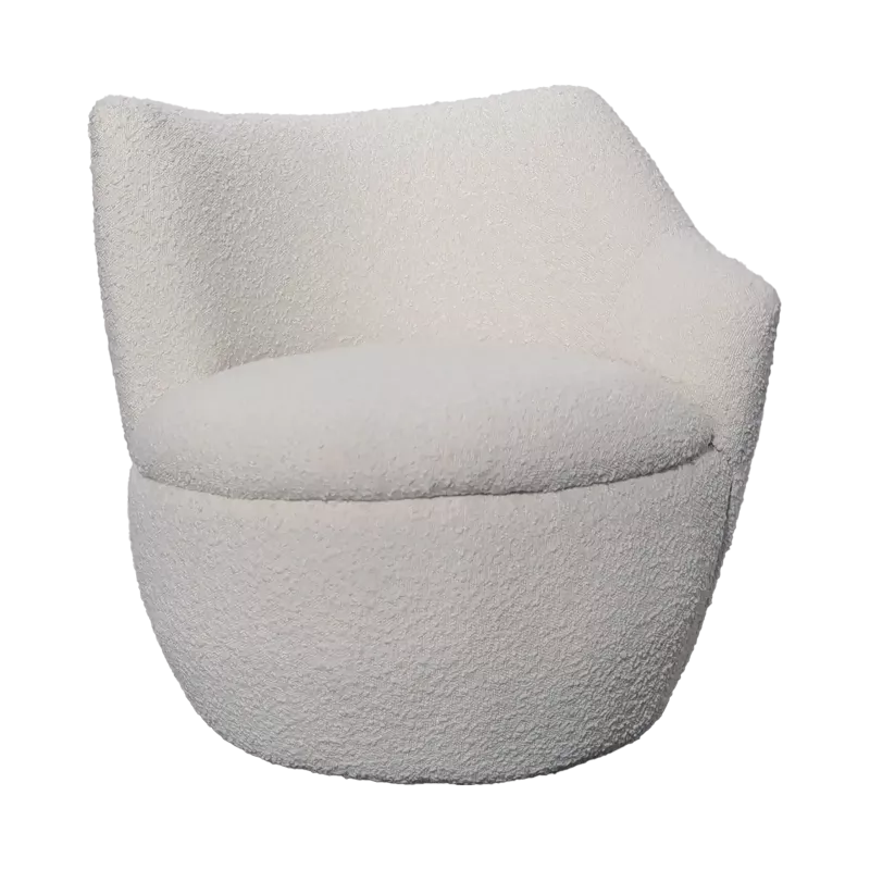 Fauteuil de réception 1 place en tissu So Brio