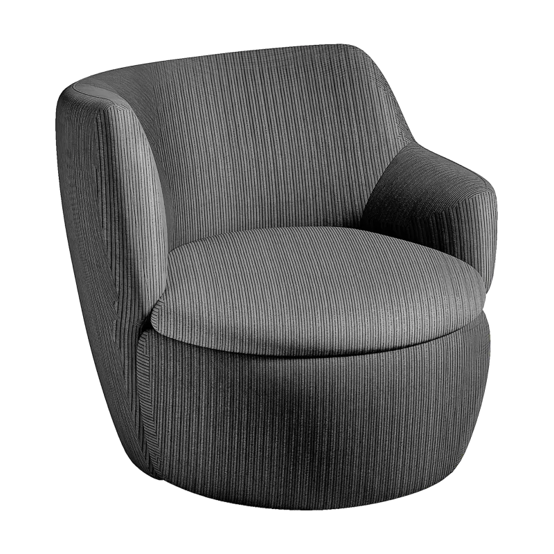 Fauteuil de réception 1 place en tissu So Brio