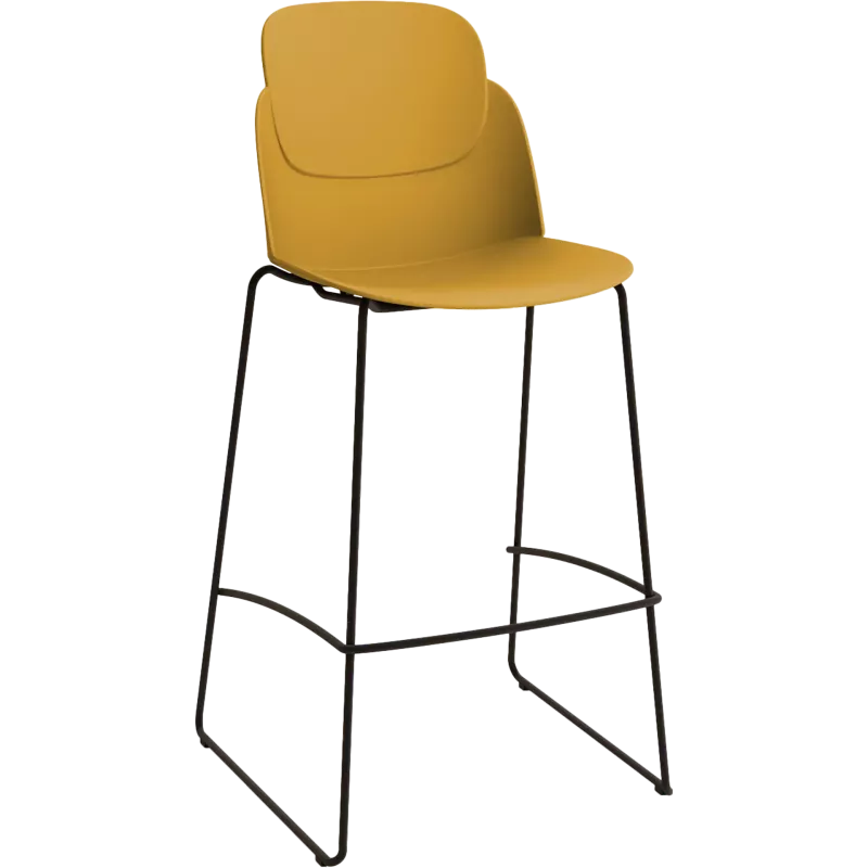 Chaise haute coque en polypropylène professionnel So Aero