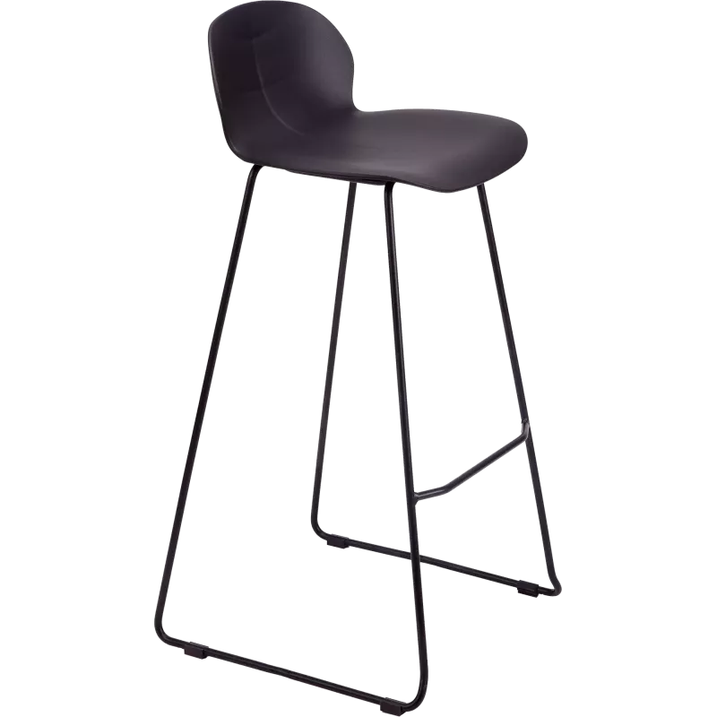 Tabouret de cafétéria en polypropylène et acier So Lumina
