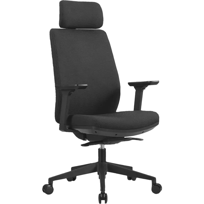 Fauteuil de bureau synchrone en tissu So Cushion