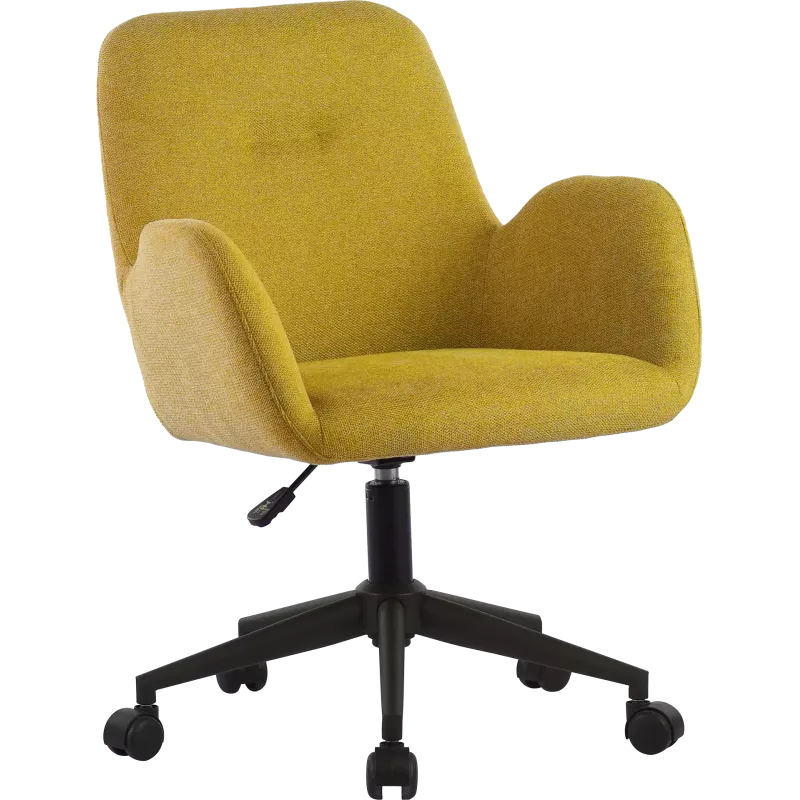 Fauteuil de bureau en tissu à roulettes So Lumbar