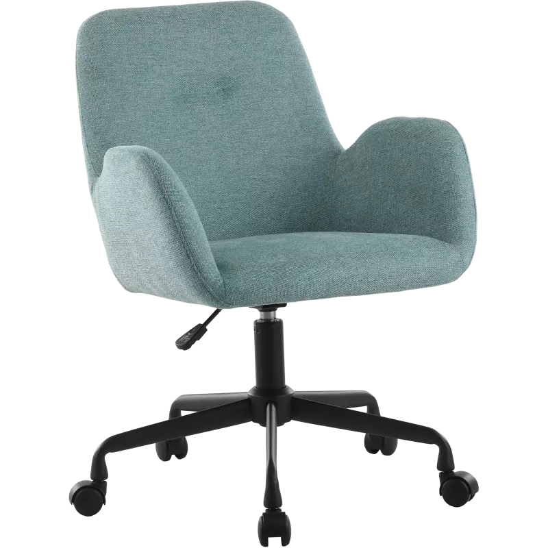 Fauteuil de bureau en tissu à roulettes So Lumbar