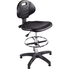 Siège d'atelier haut avec repose-pieds So Arc