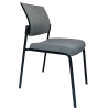 Chaise de collectivité empilable en tissu So Satin