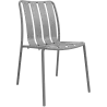 Chaise d'extérieur empilable en aluminium So Haven