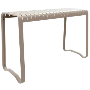 Table de bar haute extérieur en aluminium So Summit