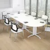 Table de réunion ovale jusqu'à 20 personnes So Fines