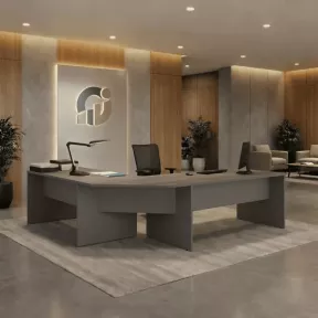 Ensemble de deux bureaux en angle pour optimiser l'espace