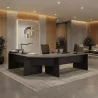 Ensemble de deux bureaux en angle pour optimiser l'espace