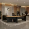 Ensemble de deux bureaux en angle pour optimiser l'espace