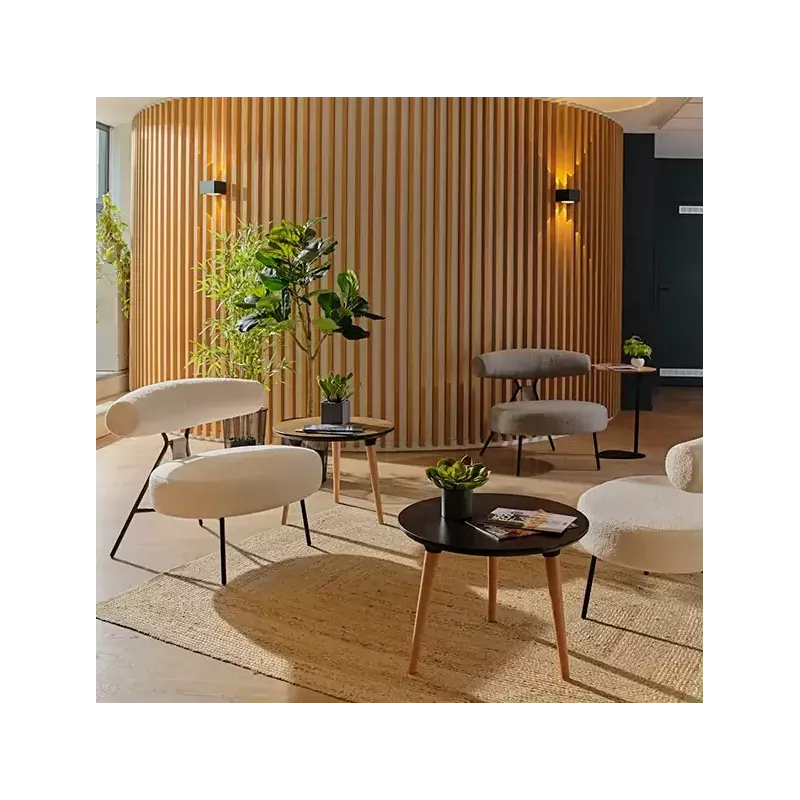 Fauteuil d'accueil en tissu So Signature
