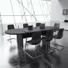 Table de réunion ovale So Cadix - Modulable, jusqu'à 24 pers.