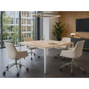 Table de réunion carré jusqu'à 8 personnes - So Vicar