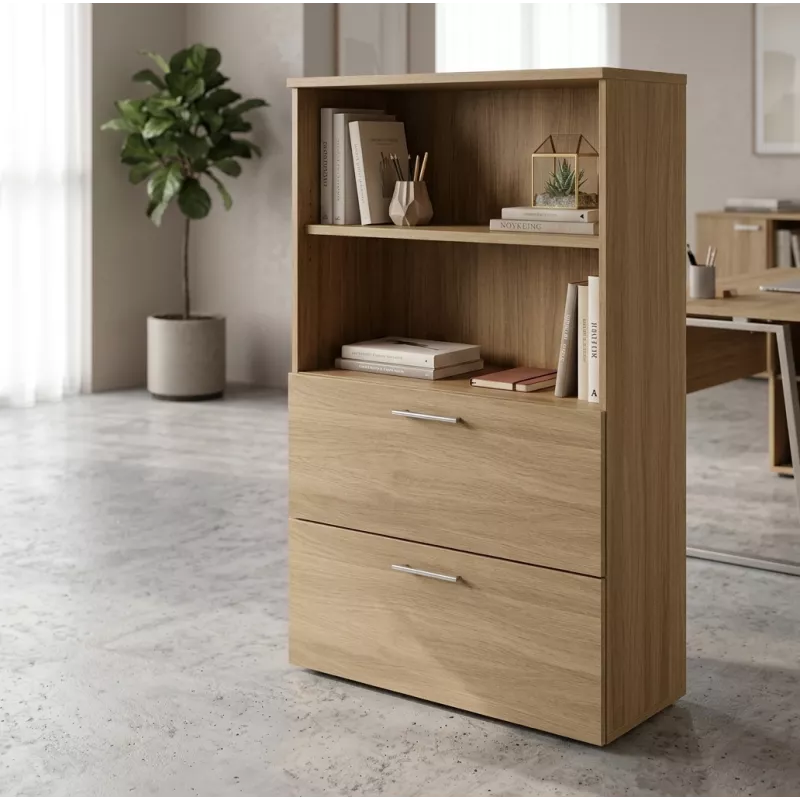 Armoire semi-ouverte, dossier suspendu , hauteur 158 cm – So Madrid