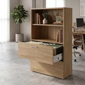 Armoire semi-ouverte, dossier suspendu , hauteur 158 cm – So Madrid