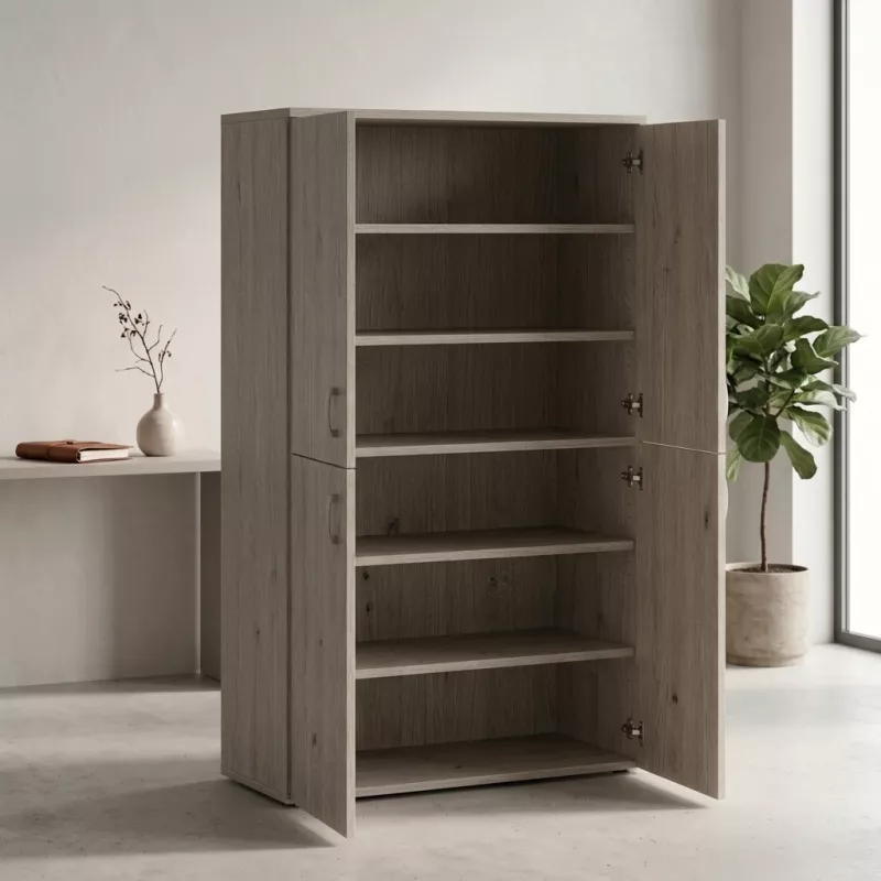 Armoire haute fermée, hauteur 235 cm – So Madrid