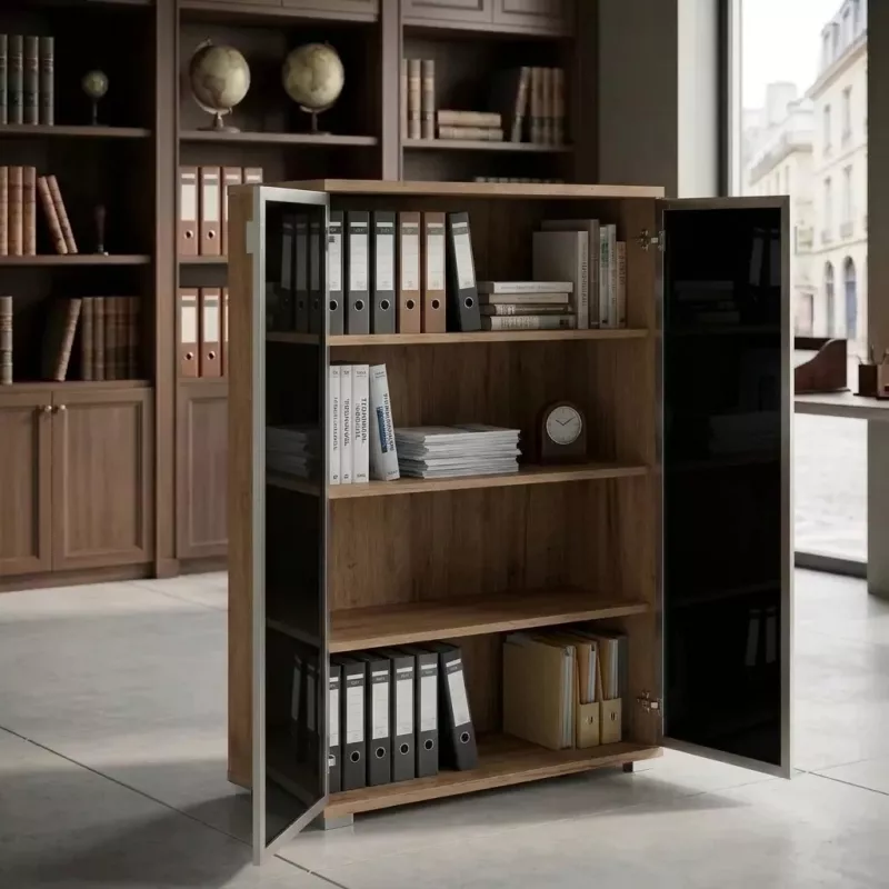 Armoire moyenne 2 portes en verres 147 cm - So Laroya