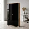 Armoire haute 2 portes en verres 201 cm - So Laroya