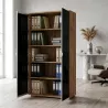 Armoire haute 2 portes en verres 201 cm - So Laroya
