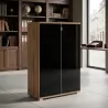 Armoire moyenne 2 portes en verres 147 cm - So Laroya