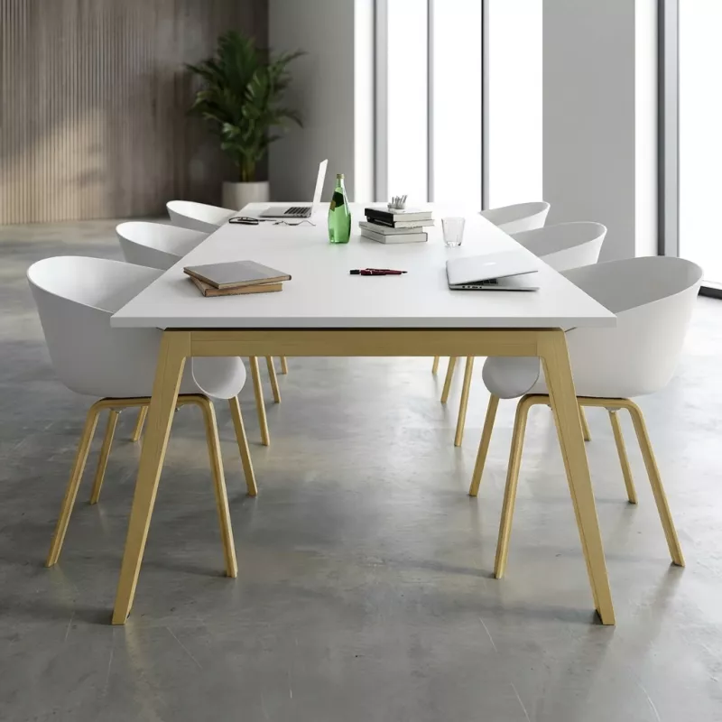 Table de réunion rectangulaire, jusqu'à 18 personnes - So Bédar