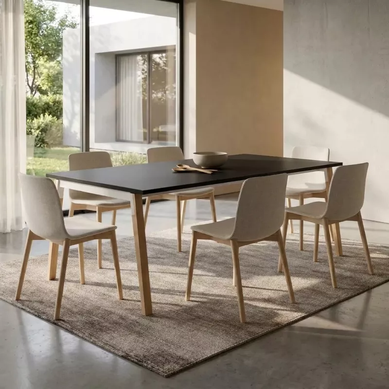 Table de réunion rectangulaire, jusqu'à 18 personnes - So Bédar