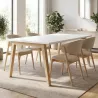 Table de réunion rectangulaire, jusqu'à 18 personnes - So Bédar