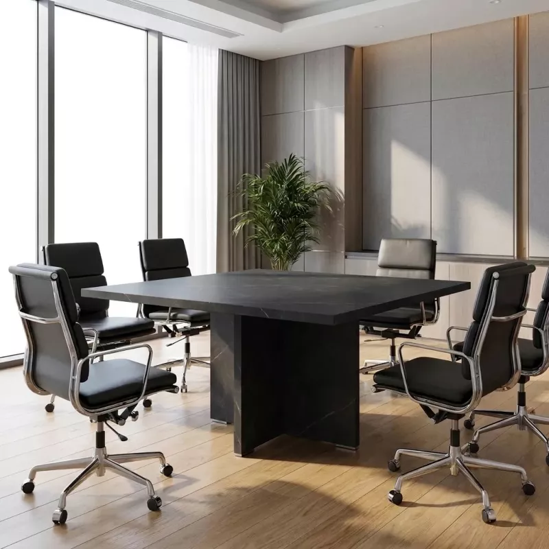 Table de réunion carré jusqu'à 8 personnes - So Laroya