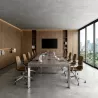 Table de réunion rectangulaire jusqu'à 20 personnes - So Sierro