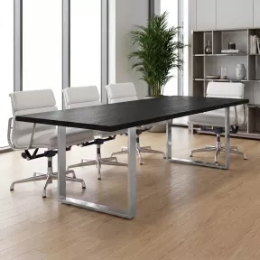 Table de réunion pied cadre métallique 220 x 100 cm So Flora