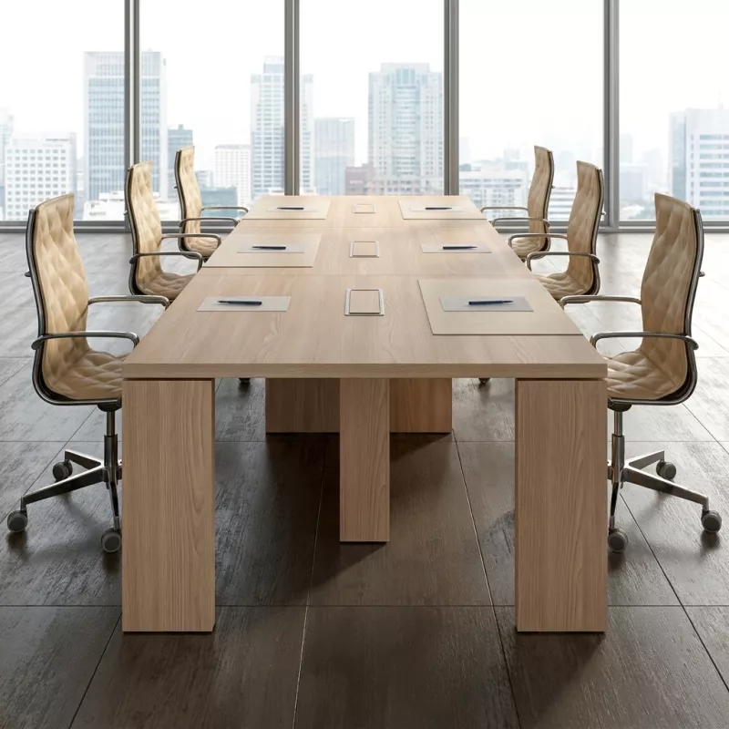 Tables So Terra. Élégance et robustesse pour vos réunions