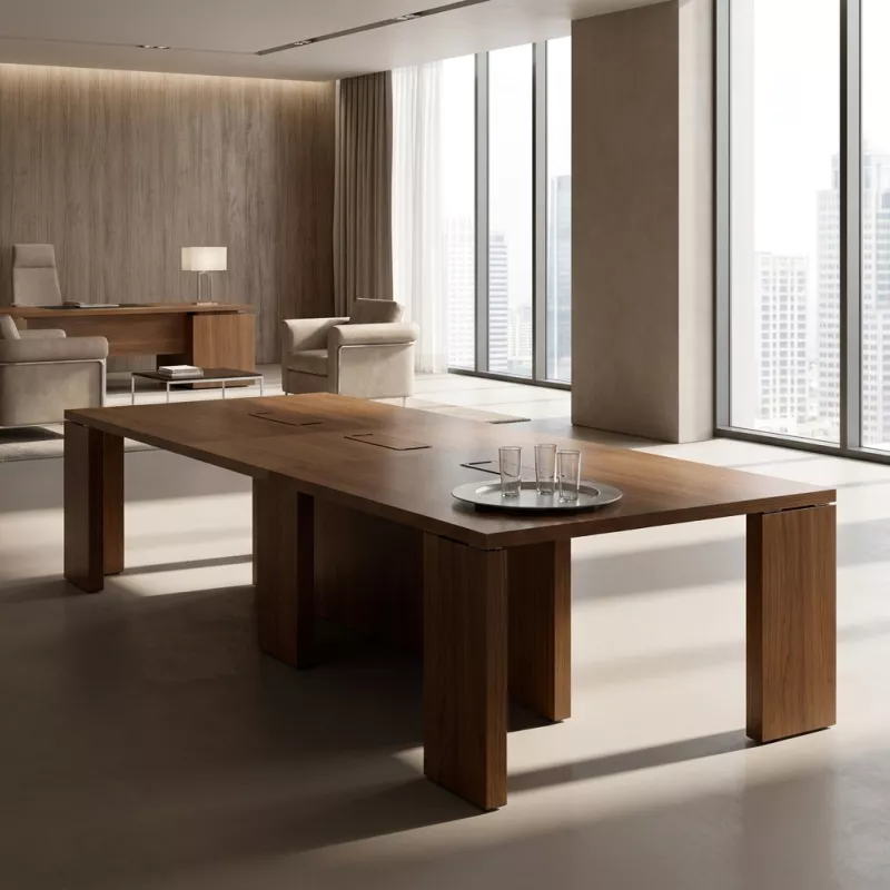 Tables So Terra. Élégance et robustesse pour vos réunions