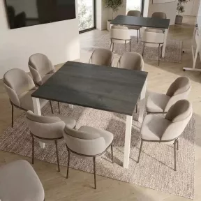 Table de réunion carré jusqu'à 8 personnes - So Vicar