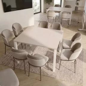 Table de réunion carré jusqu'à 8 personnes - So Vicar