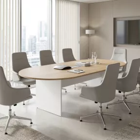 Table de réunion ovale jusqu'à 12 personnes - So Vigo