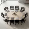 Table de réunion ovale jusqu'à 10 personnes - So Vigo