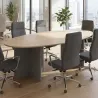 Table de réunion - Forme elliptique