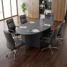 Table de réunion - Forme elliptique