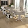 Table de réunion ovale jusqu'à 20 personnes - So Enix