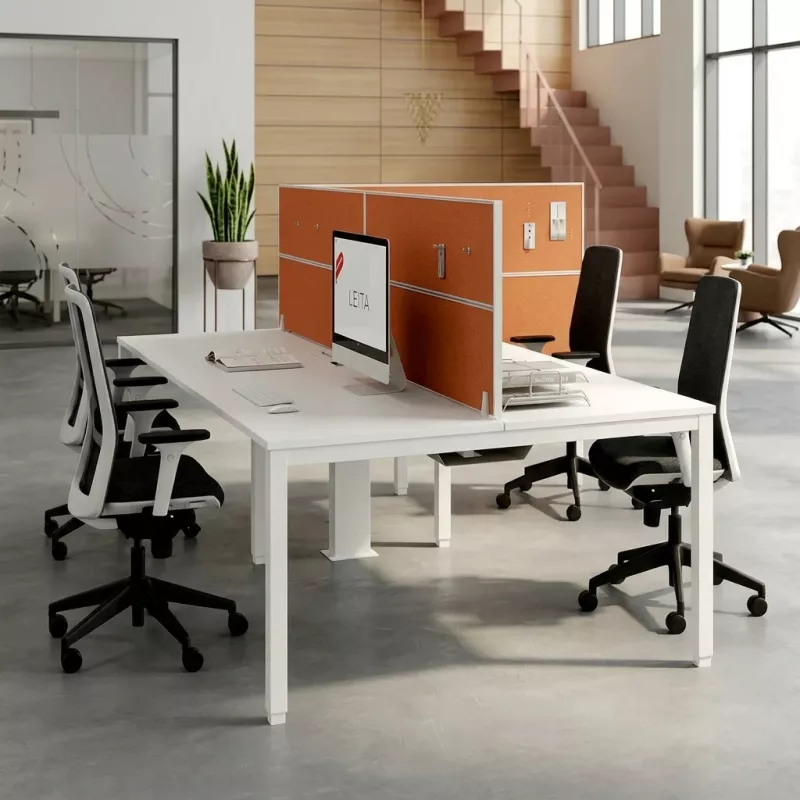 Bureau bench vis-à-vis, 2 postes - So Vicar