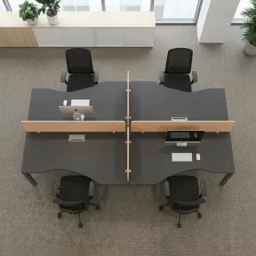 Bureau bench vis-à-vis compact à partir de 2 postes – So Murcia