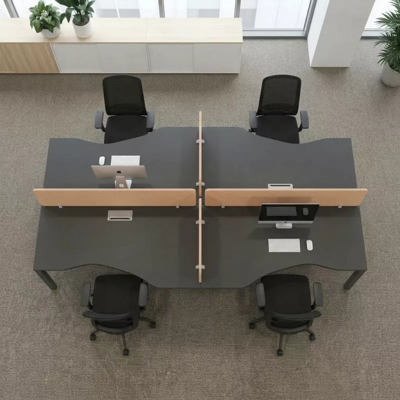 Bureau bench vis-à-vis compact à partir de 2 postes – So Murcia