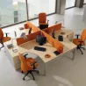 Bureau bench vis-à-vis compact à partir de 2 postes – So Murcia