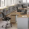 Bureau d'angle compact, avec caisson porteur - So Vigo