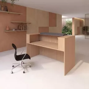 Banque d'accueil, 144 cm à 184 cm, avec réhausse – So Ragol
