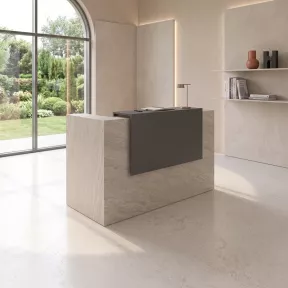 Banque d'accueil, 144 cm à 184 cm, avec réhausse – So Ragol