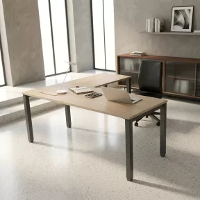 Bureau individuel avec retour - So Vicar